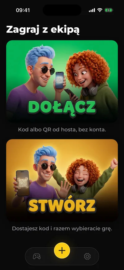 Pokój gry w aplikacji BIFOR