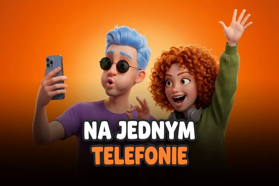 Gra na P: na jednym telefonie